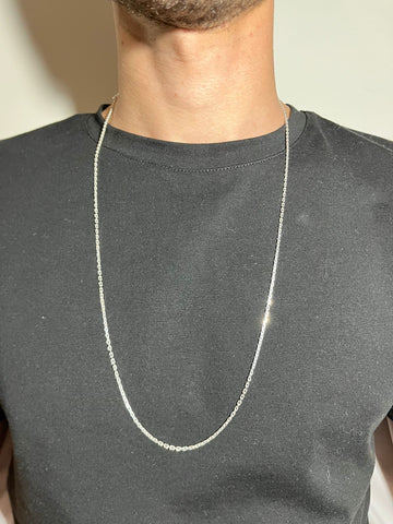 CORRENTE CARTIER EM PRATA 925